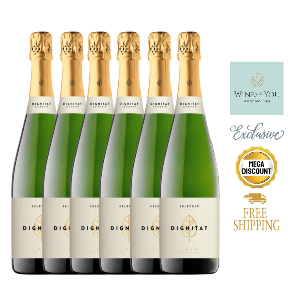 Dignitat Brut Cava Spain Sparkling Wine 6btls Ctn Promo!